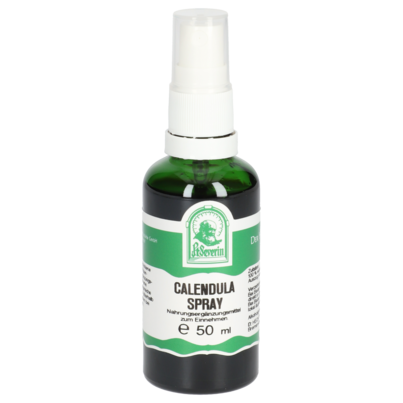 Sie sehen eine Packung CALENDULA SPRAY 50 ML, Produktbild: 01 CALENDULA SPRAY 50 ML, A-Nr.: 5726523 - 01