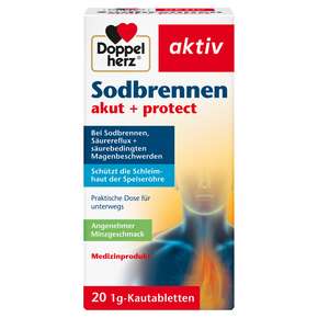 Doppelherz Sodbrennen akut + protect, A-Nr.: 5677167 - 01