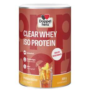 Doppelherz CLEAR WHEY ISO PROTEIN Pfirsich-Eistee, A-Nr.: 5989547 - 01