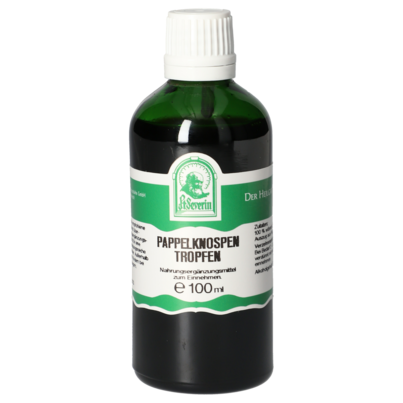Sie sehen eine Packung PAPPELKNOSPEN TROFEN 100 ML, Produktbild: 01 PAPPELKNOSPEN TROFEN 100 ML, A-Nr.: 5832426 - 01