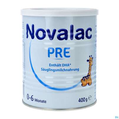 Sie sehen eine Packung Novalac Pre 400g, Produktbild: 04 Novalac Pre 400g, A-Nr.: 4162283 - 04