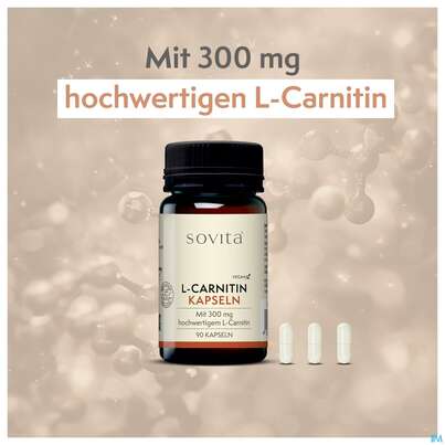 L-carnitin Kapseln Sovita 90st, A-Nr.: 3862972 - 09