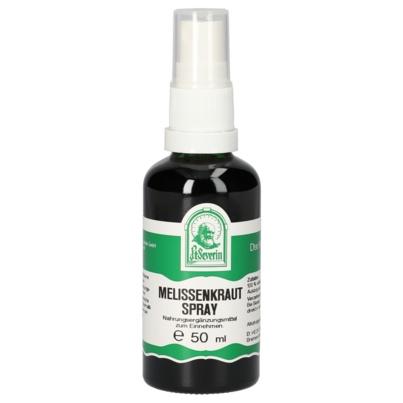 Sie sehen eine Packung MELISSENKRAUT SPRAY 50 ML, Produktbild: 01 MELISSENKRAUT SPRAY 50 ML, A-Nr.: 5471365 - 01