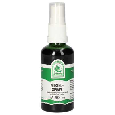Sie sehen eine Packung MISTEL SPRAY 50 ML, Produktbild: 01 MISTEL SPRAY 50 ML, A-Nr.: 4444567 - 01
