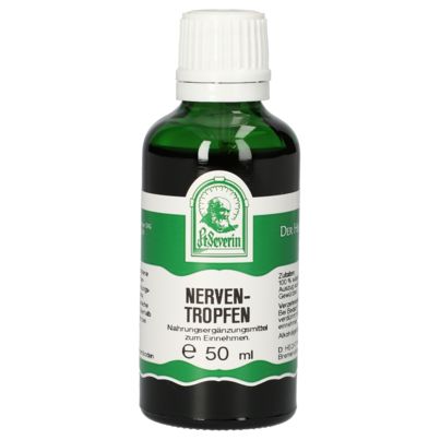 Sie sehen eine Packung NERVEN TROPFEN 50 ML, Produktbild: 01 NERVEN TROPFEN 50 ML, A-Nr.: 4800246 - 01