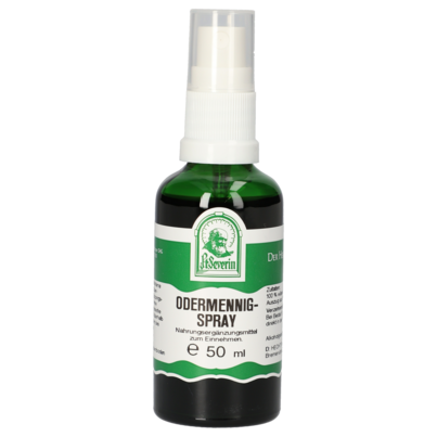 Sie sehen eine Packung ODERMENNIG SPRAY 50 ML, Produktbild: 01 ODERMENNIG SPRAY 50 ML, A-Nr.: 4444610 - 01