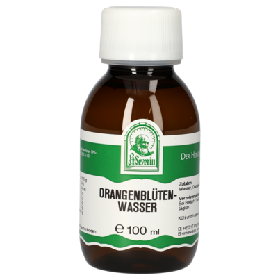 Sie sehen eine Packung ORANGENBLÜTENWASSER 100 ML, Produktbild: 01 ORANGENBLÜTENWASSER 100 ML, A-Nr.: 5061213 - 01