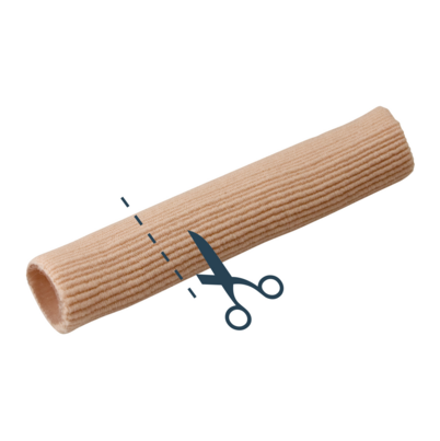 Gel+ Gewebe Zehenschlauch 10 cm Mittel 2 Stk., A-Nr.: 5791590 - 01