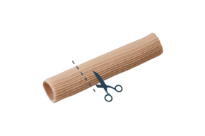 Gel+ Gewebe Zehenschlauch 10 cm Mittel 2 Stk., A-Nr.: 5791590 - 01