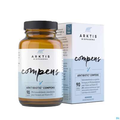 Sie sehen eine Packung Arktis Arktibiotic Pulver Compens 90g, Produktbild: 08 Arktis Arktibiotic Pulver Compens 90g, A-Nr.: 4750347 - 08