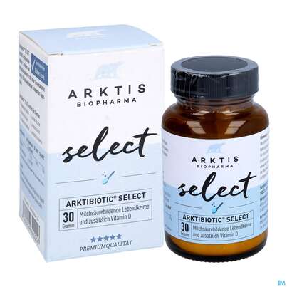 Sie sehen eine Packung Arktis Arktibiotic Pulver Select 30g, Produktbild: 05 Arktis Arktibiotic Pulver Select 30g, A-Nr.: 4750264 - 05