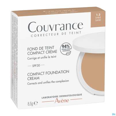 Avene Couvrance Kompakt Creme-make-up Sand 1.2 8,5g, A-Nr.: 5862396 - 01