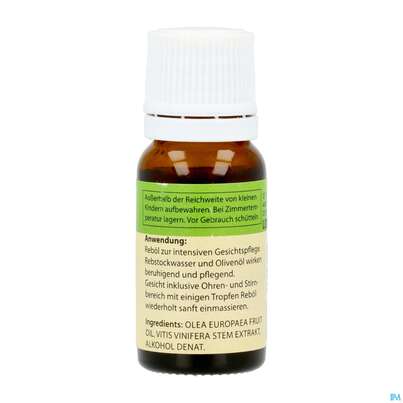Sie sehen eine Packung Biofit Hild Oel/was Rebst Tr 10ml, Produktbild: 04 Biofit Hild Oel/was Rebst Tr 10ml, A-Nr.: 2309291 - 04