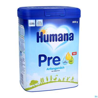 Humana Anfangsmilch Pulver Von Geburt An Pre 750g, A-Nr.: 5417041 - 04
