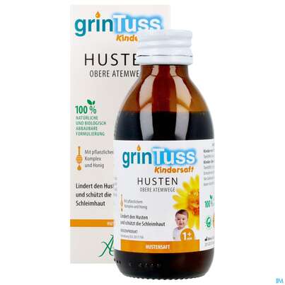 Hustensaft Aboca Grintuss Kinder Ab 1jahr 180g, A-Nr.: 5817510 - 12