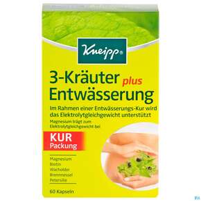 Kneipp 3-kraeuter Entwaesserung Plus 60st, A-Nr.: 3577898 - 01