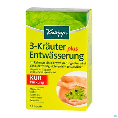 Kneipp Entwaesserung 3 Kraeuter Drag 60st, A-Nr.: 3577898 - 02