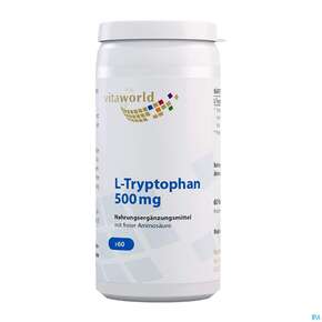 L-tryptophan Kapseln 500mg -naturheilp. 60st, A-Nr.: 4846596 - 01