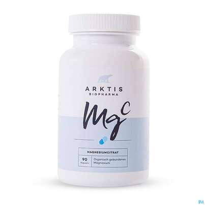 Sie sehen eine Packung Magnesium Citrat Kapseln Arktis 90st, Produktbild: 01 Magnesium Citrat Kapseln Arktis 90st, A-Nr.: 4750726 - 01