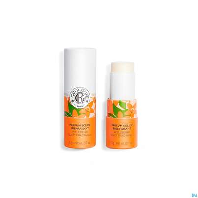 Sie sehen eine Packung Roger & Gallet Neroli Wellbeing/solid Fragrance 5g, Produktbild: 08 Roger & Gallet Neroli Wellbeing/solid Fragrance 5g, A-Nr.: 5890004 - 08
