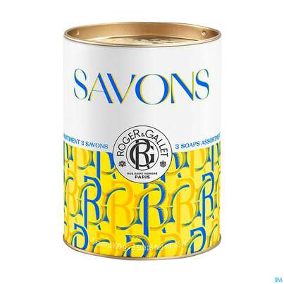 Sie sehen eine Packung Seifen Roger & Gallet Trio Bois D'orange Cedrat Bois De Santal 1pk, Produktbild: 01 Seifen Roger & Gallet Trio Bois D'orange Cedrat Bois De Santal 1pk, A-Nr.: 5885747 - 01