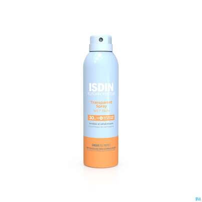 Sie sehen eine Packung Sonnenprodukte Isdin/fotoprotection Wet Skin Spray Lsf 30 250ml, Produktbild: 04 Sonnenprodukte Isdin/fotoprotection Wet Skin Spray Lsf 30 250ml, A-Nr.: 5670509 - 04