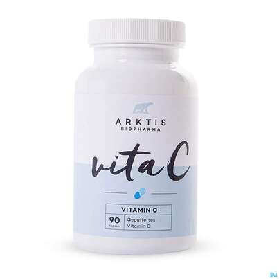 Sie sehen eine Packung Vitamin C Kapseln Arktis 30st, Produktbild: 01 Vitamin C Kapseln Arktis 30st, A-Nr.: 4750608 - 01