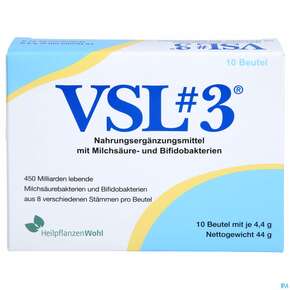 Vsl 3 Pulver Beutel 450 Milliarden +milchsaeurebakterien 10st, A-Nr.: 5461102 - 01