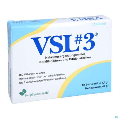 Vsl 3 Pulver Beutel 450 Milliarden +milchsaeurebakterien 10st, A-Nr.: 5461102 - 05