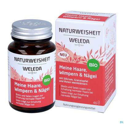 Weleda Naturweisheit Haare Wimpern Naegel 46st, A-Nr.: 5436044 - 06