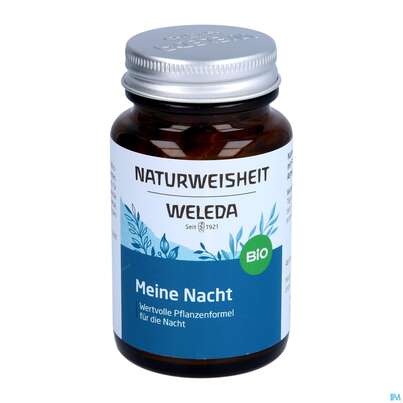 Sie sehen eine Packung Weleda Naturweisheit Meine Nacht 46st, Produktbild: 06 Weleda Naturweisheit Meine Nacht 46st, A-Nr.: 5436038 - 06