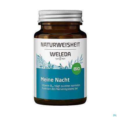 Sie sehen eine Packung Weleda Naturweisheit Meine Nacht 46st, Produktbild: 07 Weleda Naturweisheit Meine Nacht 46st, A-Nr.: 5436038 - 07