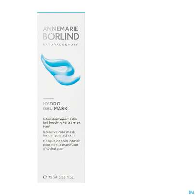 Sie sehen eine Packung Boerlind Maske Hydro Gel 891 75ml, Produktbild: 01 Boerlind Maske Hydro Gel 891 75ml, A-Nr.: 4489914 - 01