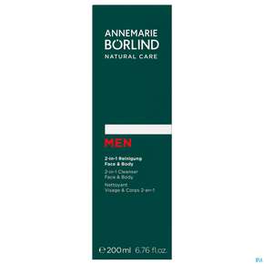 Boerlind Men 2-in-1 Reinigung Face +body 60165 200ml, A-Nr.: 5372775 - 01
