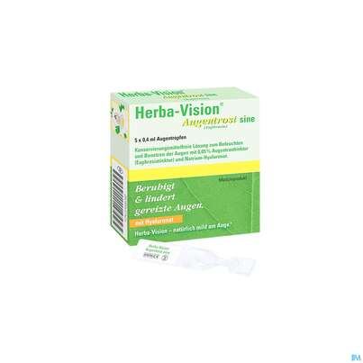 Augentropfen Herba-vision Augentrost/sine 0,4ml 5st, A-Nr.: 3833031 - 03