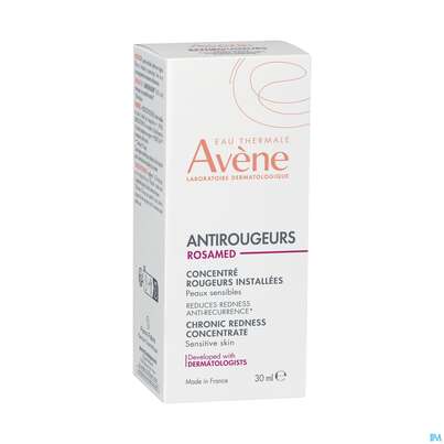 Sie sehen eine Packung Avene Antirougeurs Rosamed Konzentrat 30ml, Produktbild: 03 Avene Antirougeurs Rosamed Konzentrat 30ml, A-Nr.: 5862025 - 03