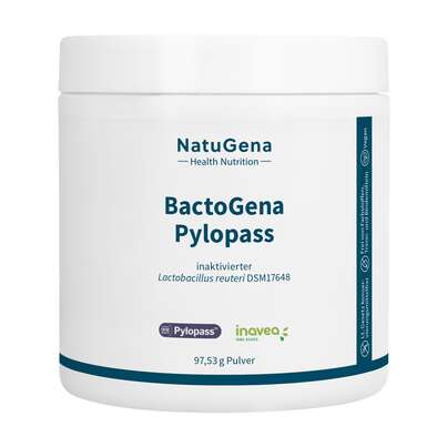 Sie sehen eine Packung NatuGena BactoGena Pylopass, Produktbild: 01 NatuGena BactoGena Pylopass, A-Nr.: 6139354 - 01