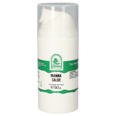 Sie sehen eine Packung MANNA SALBE 90 G, Produktbild: 01 MANNA SALBE 90 G, A-Nr.: 5646089 - 01