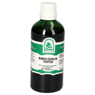 Sie sehen eine Packung MANDELSCHALEN TROPFEN 100 ML, Produktbild: 01 MANDELSCHALEN TROPFEN 100 ML, A-Nr.: 5902753 - 01