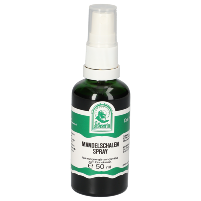 Sie sehen eine Packung MANDELSCHALEN SPRAY 50 ML, Produktbild: 01 MANDELSCHALEN SPRAY 50 ML, A-Nr.: 5902776 - 01
