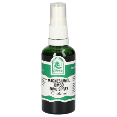 Sie sehen eine Packung MAGNESIUMÖL DMSO 60/40 SPRAY 50 ML, Produktbild: 01 MAGNESIUMÖL DMSO 60/40 SPRAY 50 ML, A-Nr.: 5853977 - 01