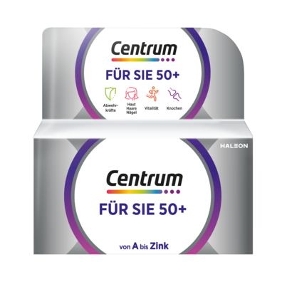 Sie sehen eine Packung Centrum Für Sie 50+, Produktbild: 01 Centrum Für Sie 50+, A-Nr.: 5983510 - 01