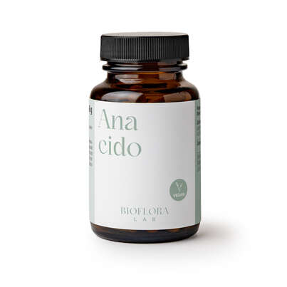 Sie sehen eine Packung Bioflora Lab Anacido Kapseln 60 ST, Produktbild: 01 Bioflora Lab Anacido Kapseln 60 ST, A-Nr.: 5888792 - 01