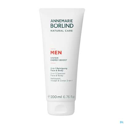 Sie sehen eine Packung Boerlind Men 2-in-1 Reinigung Face +body 60165 200ml, Produktbild: 07 Boerlind Men 2-in-1 Reinigung Face +body 60165 200ml, A-Nr.: 5372775 - 07