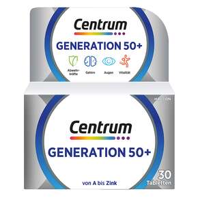 Centrum Generation 50+ von A bis Zink 30 Stk., A-Nr.: 4555462 - 01