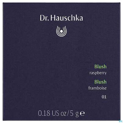 Sie sehen eine Packung Dr. Hauschka Blush 01 Raspberry 5g, Produktbild: 01 Dr. Hauschka Blush 01 Raspberry 5g, A-Nr.: 5467659 - 01