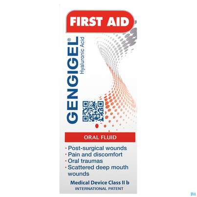 Sie sehen eine Packung Gengigel/first Aid Mund +zahnfleischpflege Oral Fluid 50ml, Produktbild: 02 Gengigel/first Aid Mund +zahnfleischpflege Oral Fluid 50ml, A-Nr.: 3377165 - 02