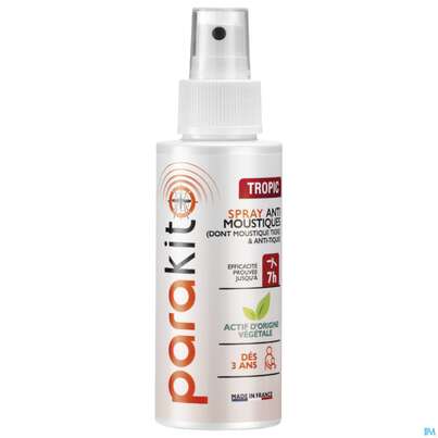 Sie sehen eine Packung Insektenschutz Para Kito Spray Tropical 75ml, Produktbild: 04 Insektenschutz Para Kito Spray Tropical 75ml, A-Nr.: 4801027 - 04