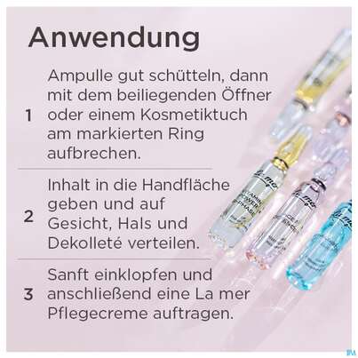 Sie sehen eine Packung La Mer Mit Parfum Age Defence Ampulle 2ml 1st, Produktbild: 04 La Mer Mit Parfum Age Defence Ampulle 2ml 1st, A-Nr.: 5204635 - 04
