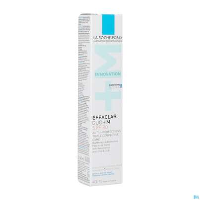 Sie sehen eine Packung La Roche Posay Akne/mischhaut Effaclar Duo+ Lsf30 40ml, Produktbild: 05 La Roche Posay Akne/mischhaut Effaclar Duo+ Lsf30 40ml, A-Nr.: 4064646 - 05